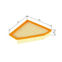 BOSCH F 026 400 030 Luftfilter