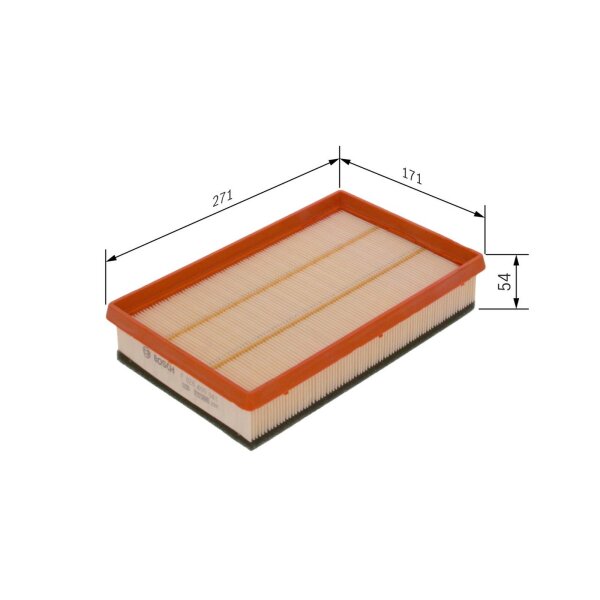 BOSCH F 026 400 041 Luftfilter