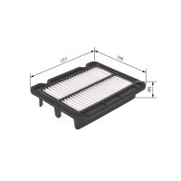 BOSCH F 026 400 043 Luftfilter