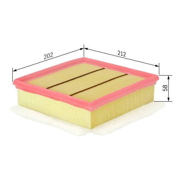BOSCH F 026 400 049 Luftfilter