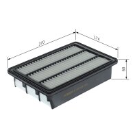 BOSCH F 026 400 091 Luftfilter