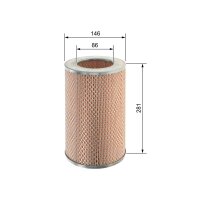 BOSCH F 026 400 092 Luftfilter