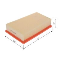 BOSCH F 026 400 126 Luftfilter