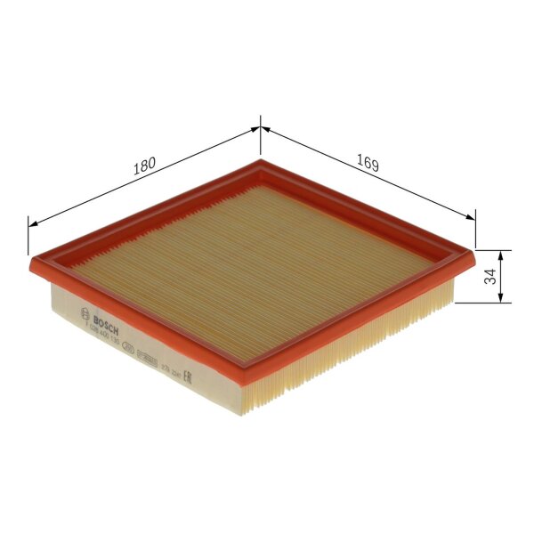 BOSCH F 026 400 130 Luftfilter
