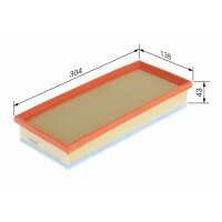 BOSCH F 026 400 140 Luftfilter