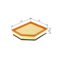 BOSCH F 026 400 146 Luftfilter