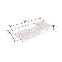 BOSCH F 026 400 158 Luftfilter
