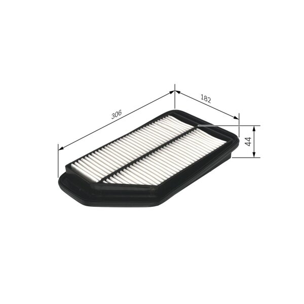 BOSCH F 026 400 160 Luftfilter
