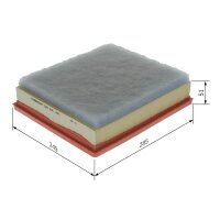 BOSCH F 026 400 166 Luftfilter