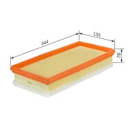 BOSCH F 026 400 172 Luftfilter