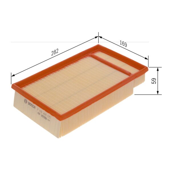 BOSCH F 026 400 175 Luftfilter