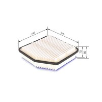 BOSCH F 026 400 176 Luftfilter