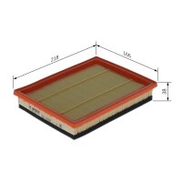 BOSCH F 026 400 177 Luftfilter