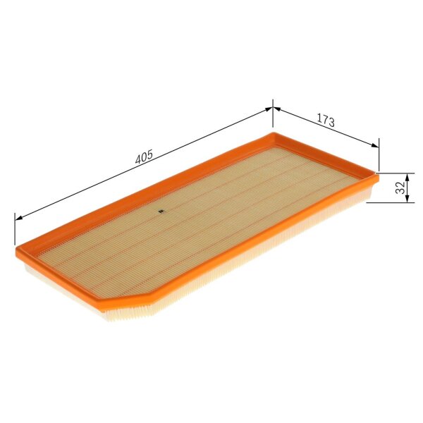 BOSCH F 026 400 178 Luftfilter