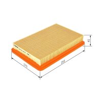 BOSCH F 026 400 187 Luftfilter