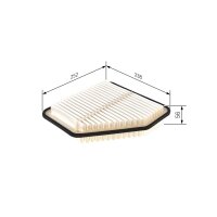 BOSCH F 026 400 188 Luftfilter