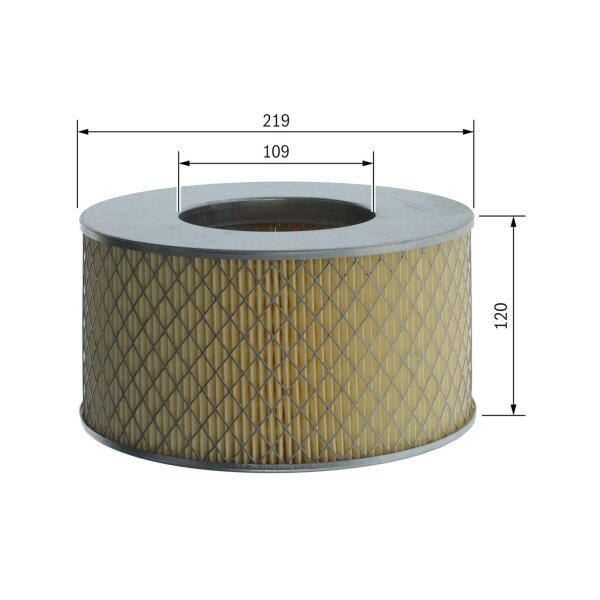 BOSCH F 026 400 193 Luftfilter