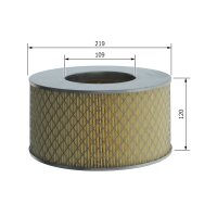 BOSCH F 026 400 193 Luftfilter