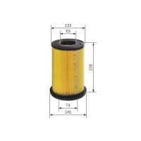 BOSCH F 026 400 199 Luftfilter