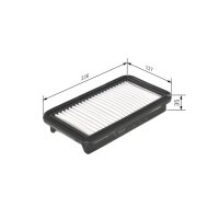 BOSCH F 026 400 201 Luftfilter