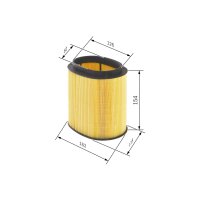 BOSCH F 026 400 213 Luftfilter
