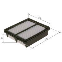 BOSCH F 026 400 224 Luftfilter