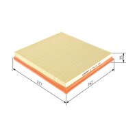 BOSCH F 026 400 236 Luftfilter