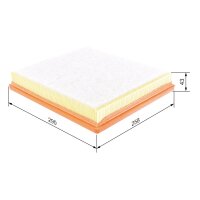 BOSCH F 026 400 244 Luftfilter
