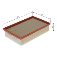 BOSCH F 026 400 287 Luftfilter