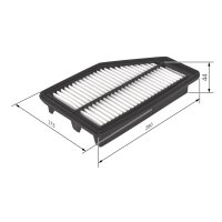 BOSCH F 026 400 295 Luftfilter
