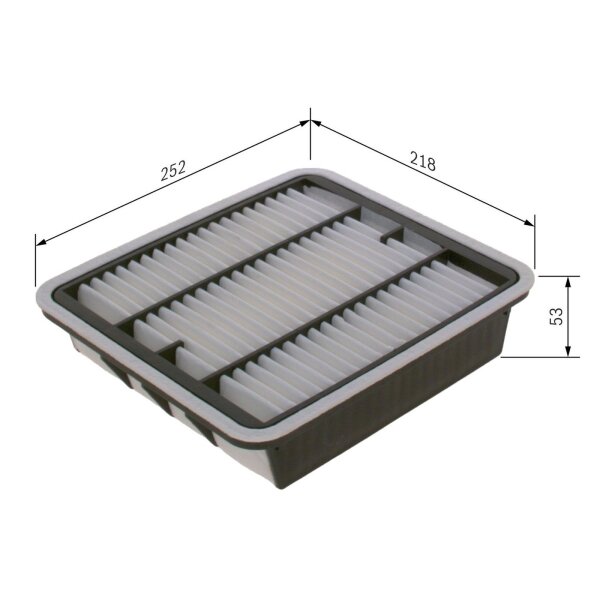 BOSCH F 026 400 306 Luftfilter