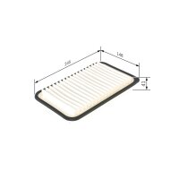 BOSCH F 026 400 341 Luftfilter