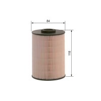 BOSCH F 026 402 004 Kraftstofffilter
