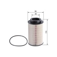 BOSCH F 026 402 028 Kraftstofffilter