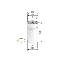 BOSCH F 026 402 038 Kraftstofffilter