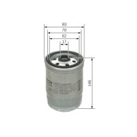 BOSCH F 026 402 043 Kraftstofffilter