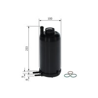 BOSCH F 026 402 045 Kraftstofffilter