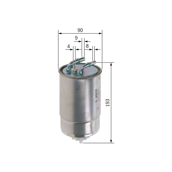 BOSCH F 026 402 051 Kraftstofffilter
