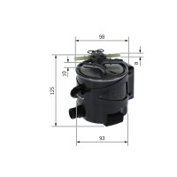 BOSCH F 026 402 061 Kraftstofffilter