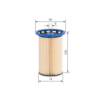 Kraftstofffilter BOSCH F 026 402 809 - 1 Stück
