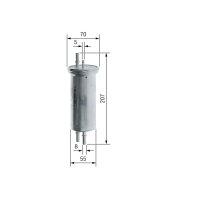 BOSCH F 026 403 000 Kraftstofffilter