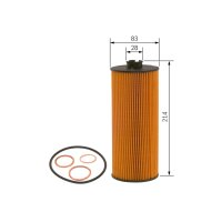 BOSCH F 026 407 026 Ölfilter