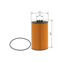 BOSCH F 026 407 051 Ölfilter