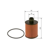 BOSCH F 026 407 096 Ölfilter