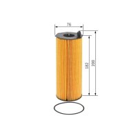 BOSCH F 026 407 126 Ölfilter