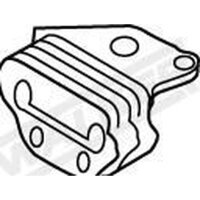 WALKER 80213 Halter, Abgasanlage
