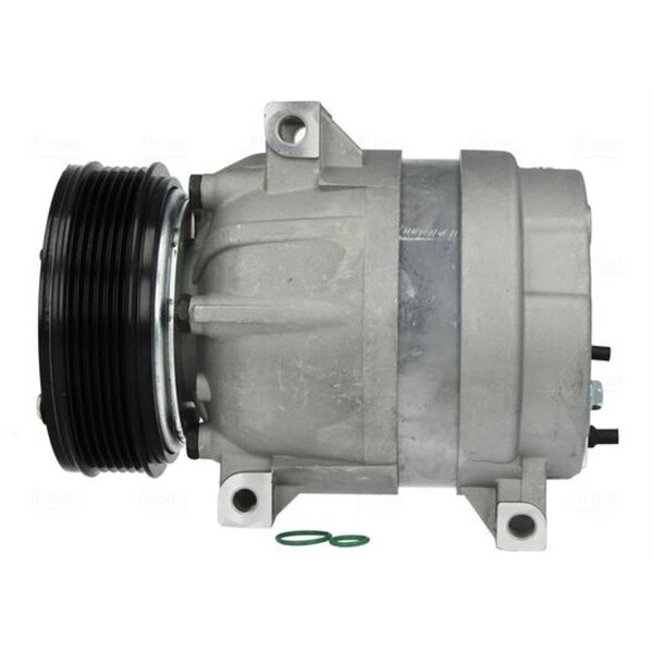 Klimakompressor NISSENS 89063 Riemenantrieb 120mm - 1 Stück