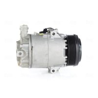 Klimakompressor NISSENS 89222 Keilrippenriemen 105mm - 1...