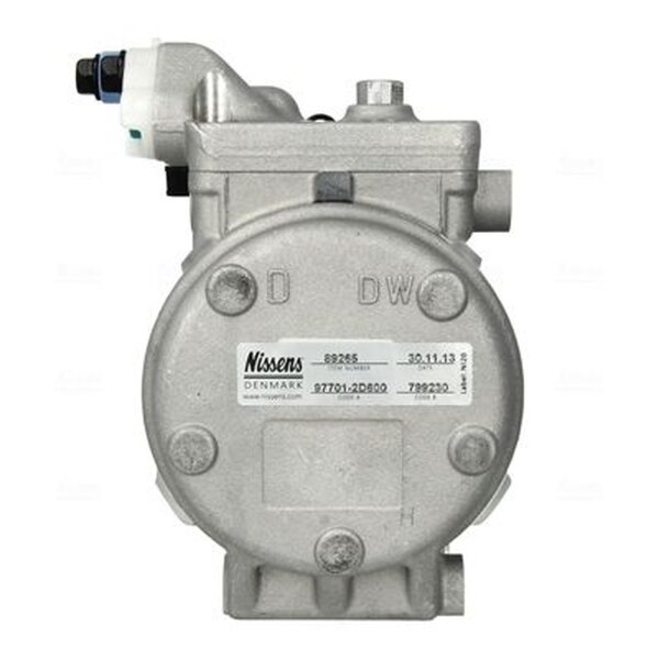 Klimakompressor NISSENS 89265 10PA17C Keilrippenriemen - 1 Stück