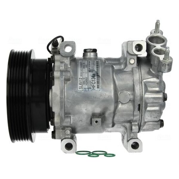 Klimakompressor NISSENS 89064 SD6V12 Keilrippenriemen - 1 Stück